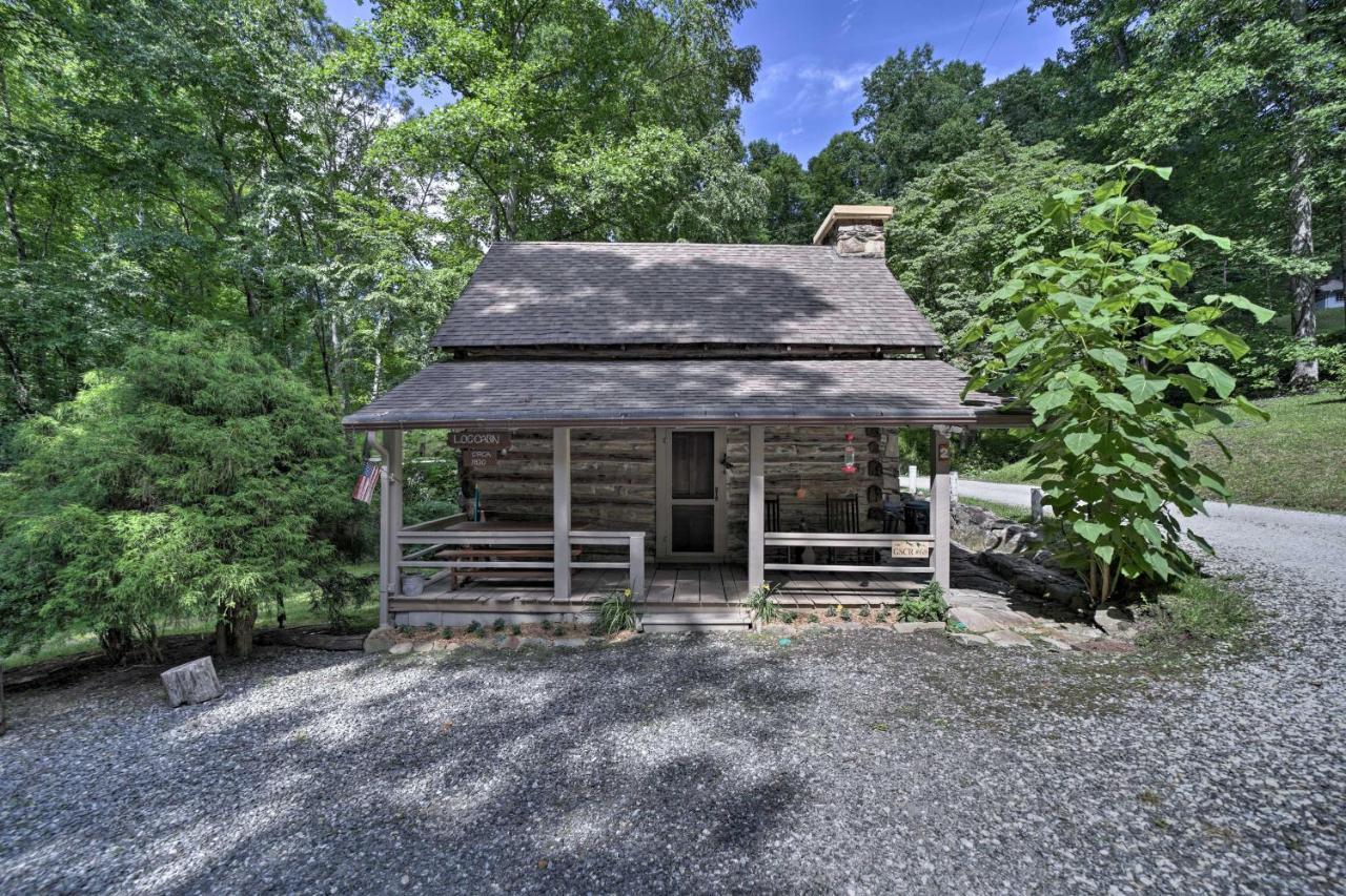 Historic Cabin Grill And Hiking Trail Access! Bryson City Zewnętrze zdjęcie